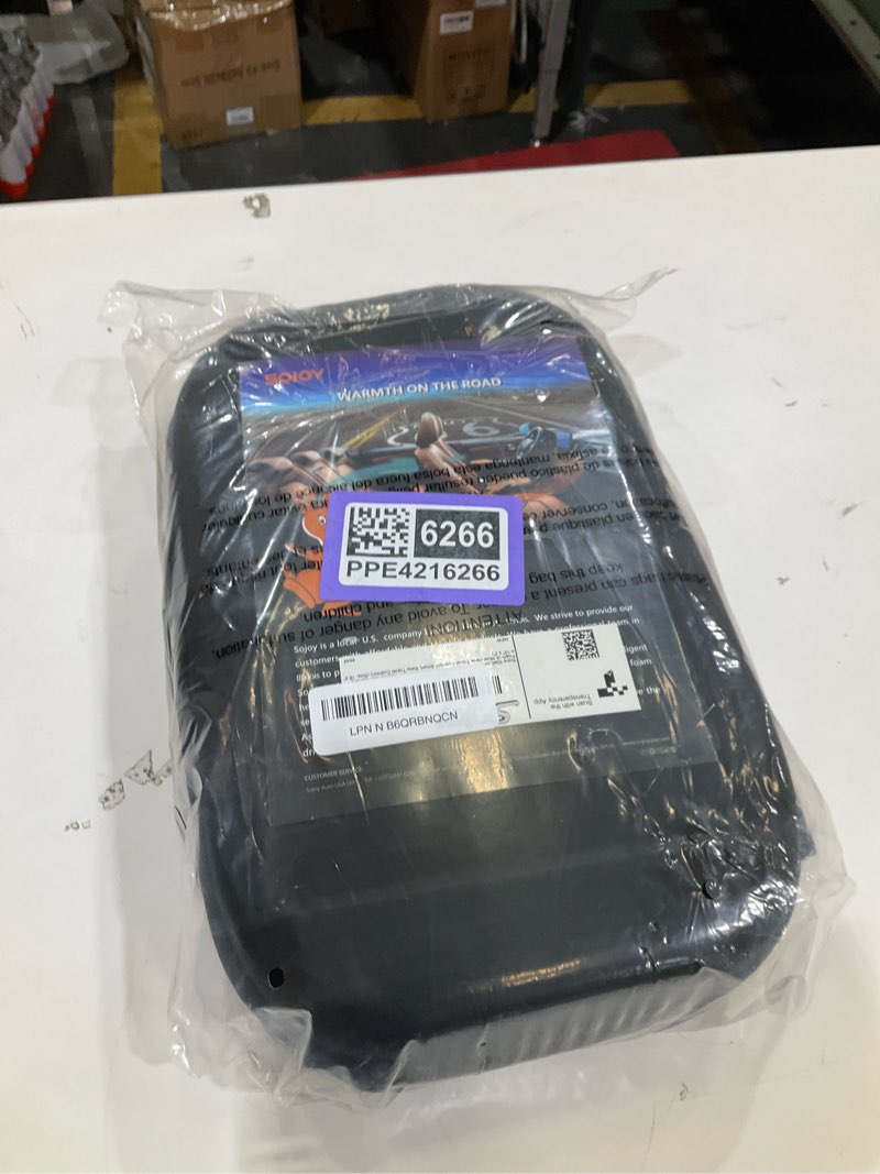 Condition photo showing New/Like New for Sojoy iGelComfort 3 in 1 Foldable Gel Seat Cushion Featured with Memory Foam (A Must-Have Travel Cushion! Smart, Easy Travel Cushion) (Size: 18.5“ x 15" x 2") Black
