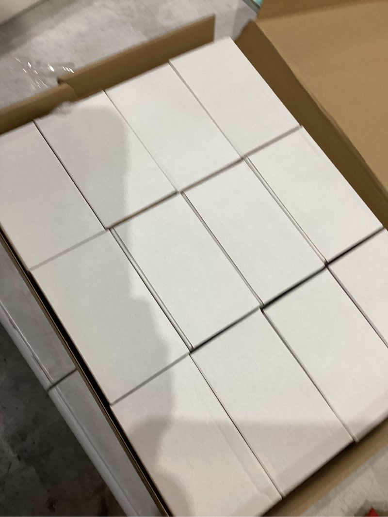 Condition photo showing New/Like New for 12 Pcs Glass Spice Jars with Bamboo Airtight Lids & 201 Labels - 8oz Square Small Empty Food Storage Containers for Kitchen, Seasonings, Herbs, Salt