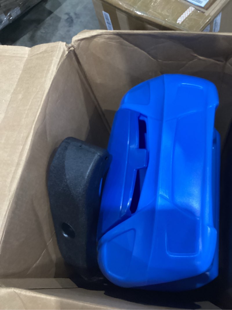 Condition photo showing Good Condition for step2 whisper ride ii kids push car, ride-on car with seat belt and horn, quick fold handle, stroller alternative, toddlers and preschoolers ages 18+ months, blue blue large