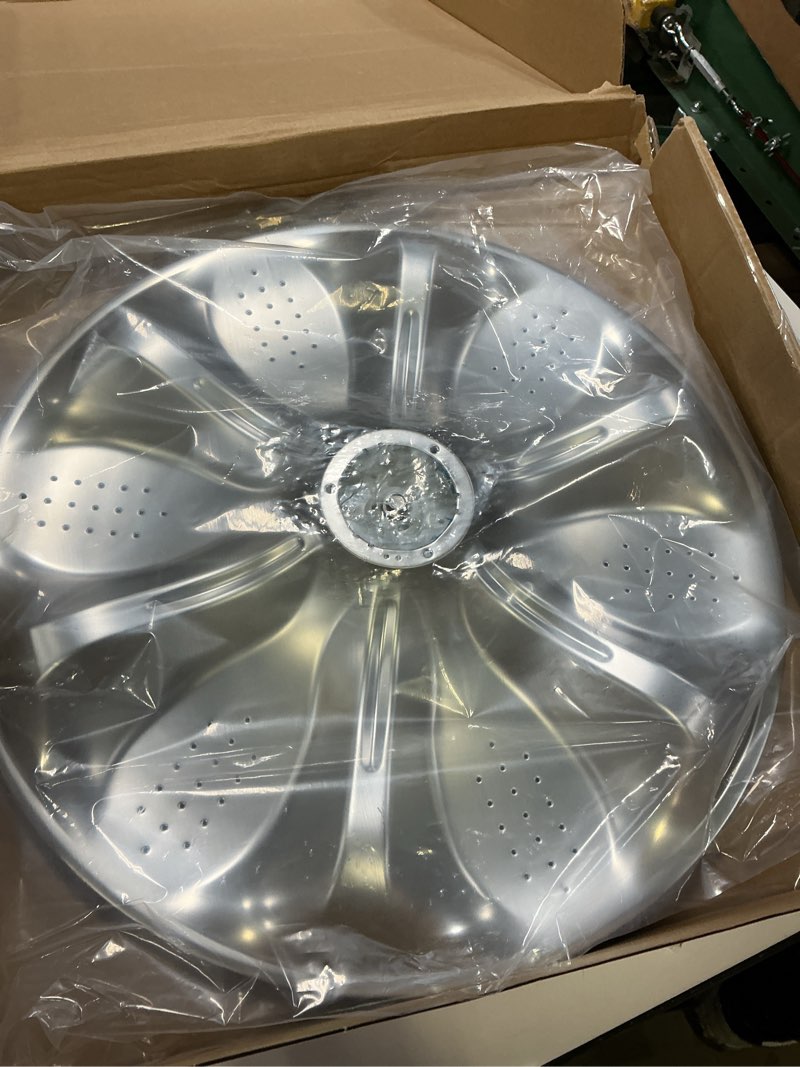 Condition photo showing Good Condition for AGZ72909711 Agitator Plate without Washer Pulsator Cap Compatible with lg Washer AGZ72909713 Washplate Pulsator Assembly Washer Parts Replacement Part Number: AGZ72909702, PS12588963