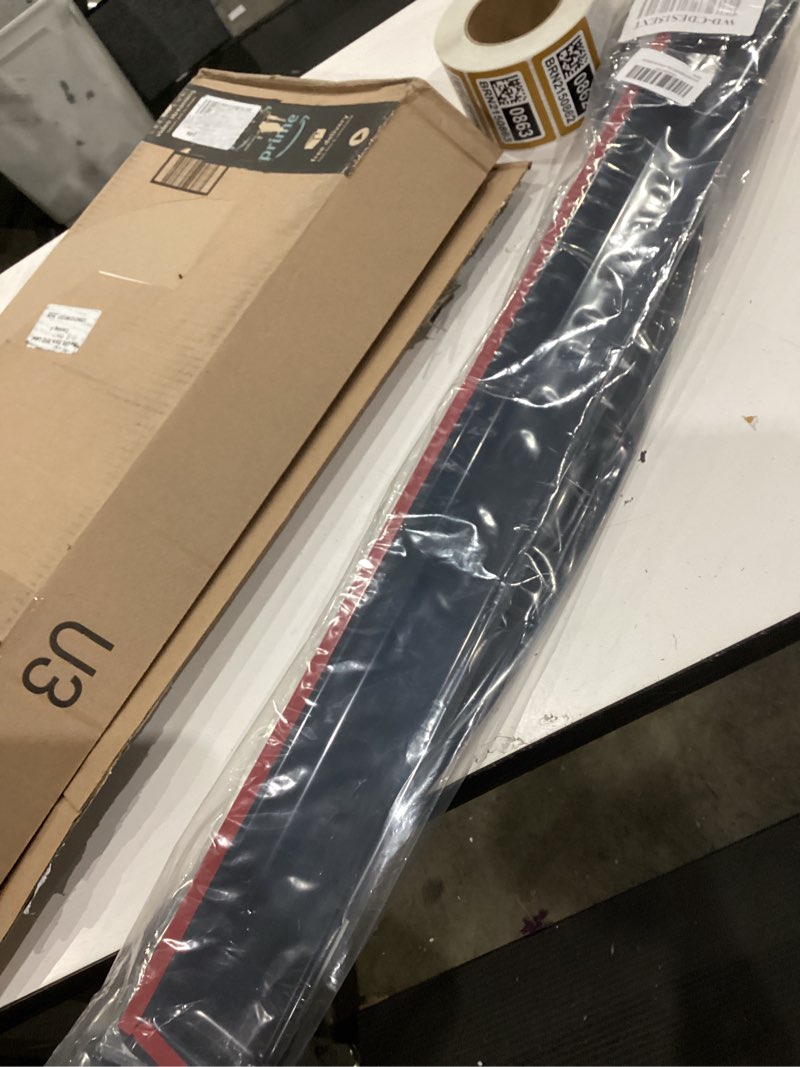 Condition photo showing Good Condition for ikon motorsports tape on external window visor, compatible with 2015-2020 cadillac escalade esv chevy suburban 2500 1500 gmc yukon xl, slim style dark smoke tint acrylic rain wind vent air deflector