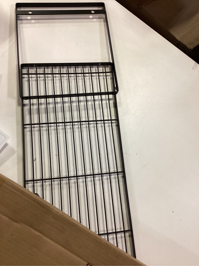 Condition photo showing As Is for similar 1-tier wire shelf rack, h,single metal shelves rack,height adjustable metal wire shelving unit and storage for kitchen,cabinet,countertop,under-sink,closet,pantry,bathroom 1-tier)