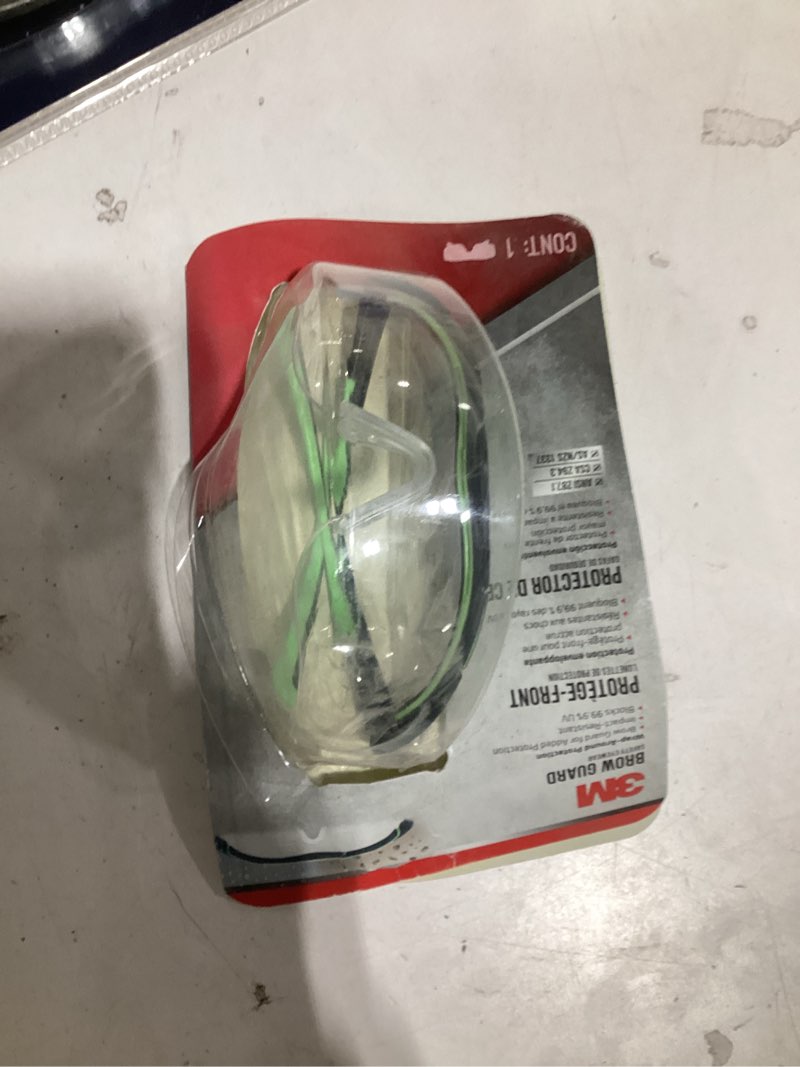 3m brow guard sports inspired plastic safety glasses