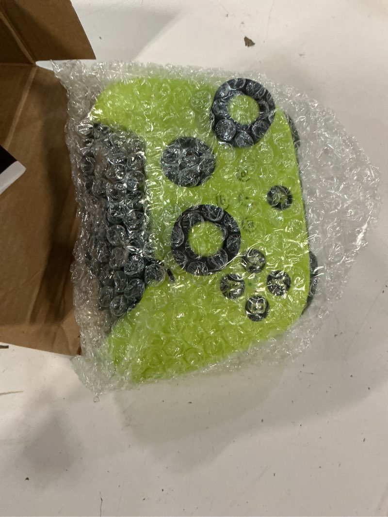Condition photo showing Good Condition for w&o wireless controller for with xbox one, xbox series x/s, xbox one x/s, pc, with rgb led light, mappable buttons, with 2.4ghz wireless adapter gamepad (electric volt)