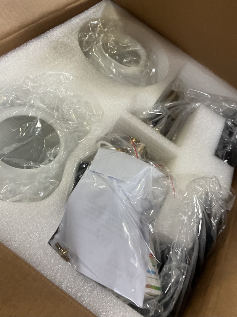 Condition photo showing Good Condition for Rechargeable Battery Wall Sconce 2 - Wireless, 3 Color Temperature, Dimmable, Remote, Touch Control for Living Room, Bedroom Black Gold with White Lampshade 2 Pack