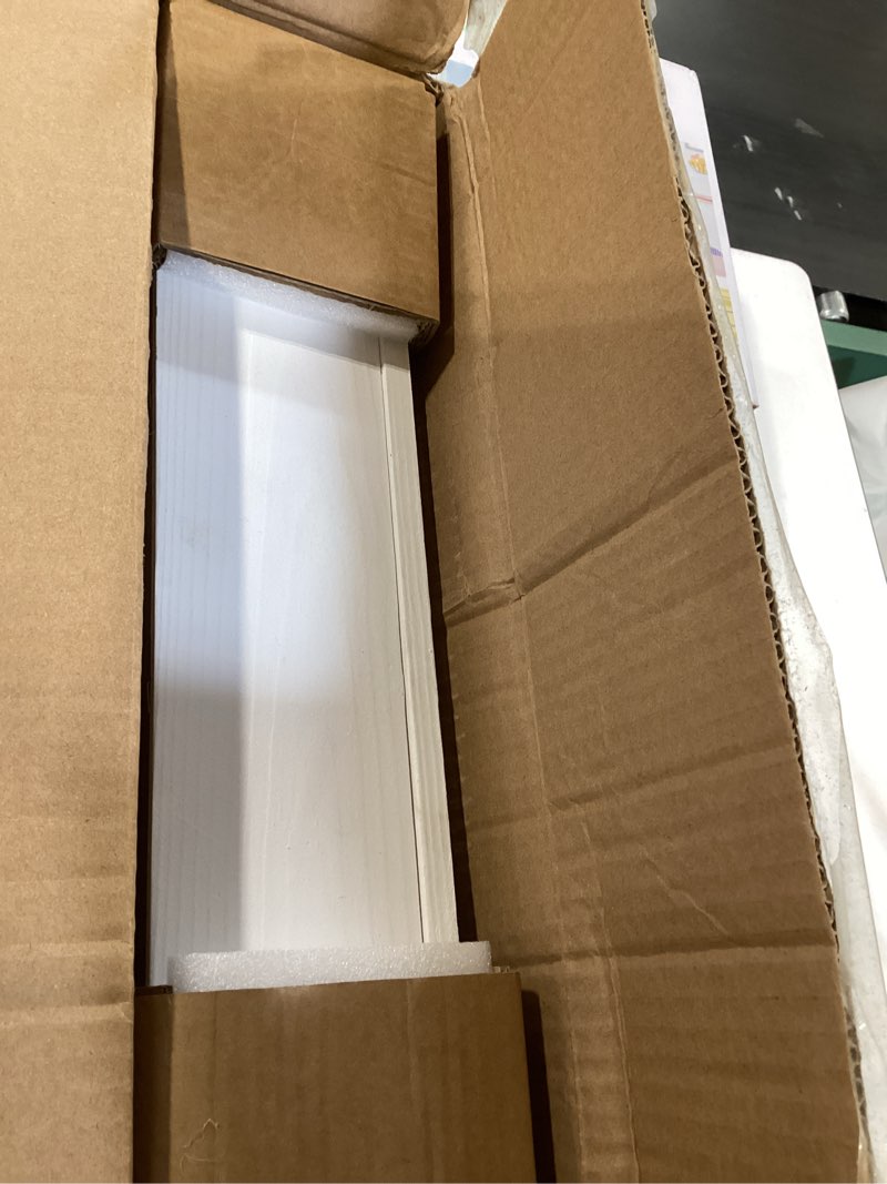 Condition photo showing Good Condition for muzilife extra large 16x20 shadow box frame, 3.54" deep display case with linen back & solid wood frame, 8 pins for jerseys, flowers, wedding keepsakes, kids' mementos, tickets & photos, white white 16"x20"