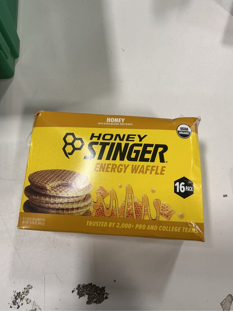 Condition photo showing New/Like New for HONEY STINGER, HONEY WAFFLE, HONEY