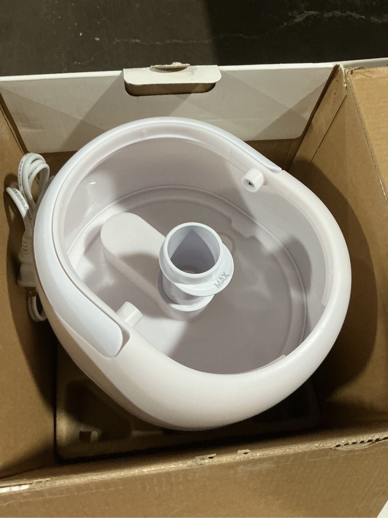 Condition photo showing As Is for Frida Baby 3-in-1 Cool Mist Humidifier for Large Rooms, Top Fill Humidifier for Bedroom, Allergy Relief, 60 Hour Runtime + Nightlight, Auto Shut-Off, Quiet, Carry Handle, Essential Oil Diffuser