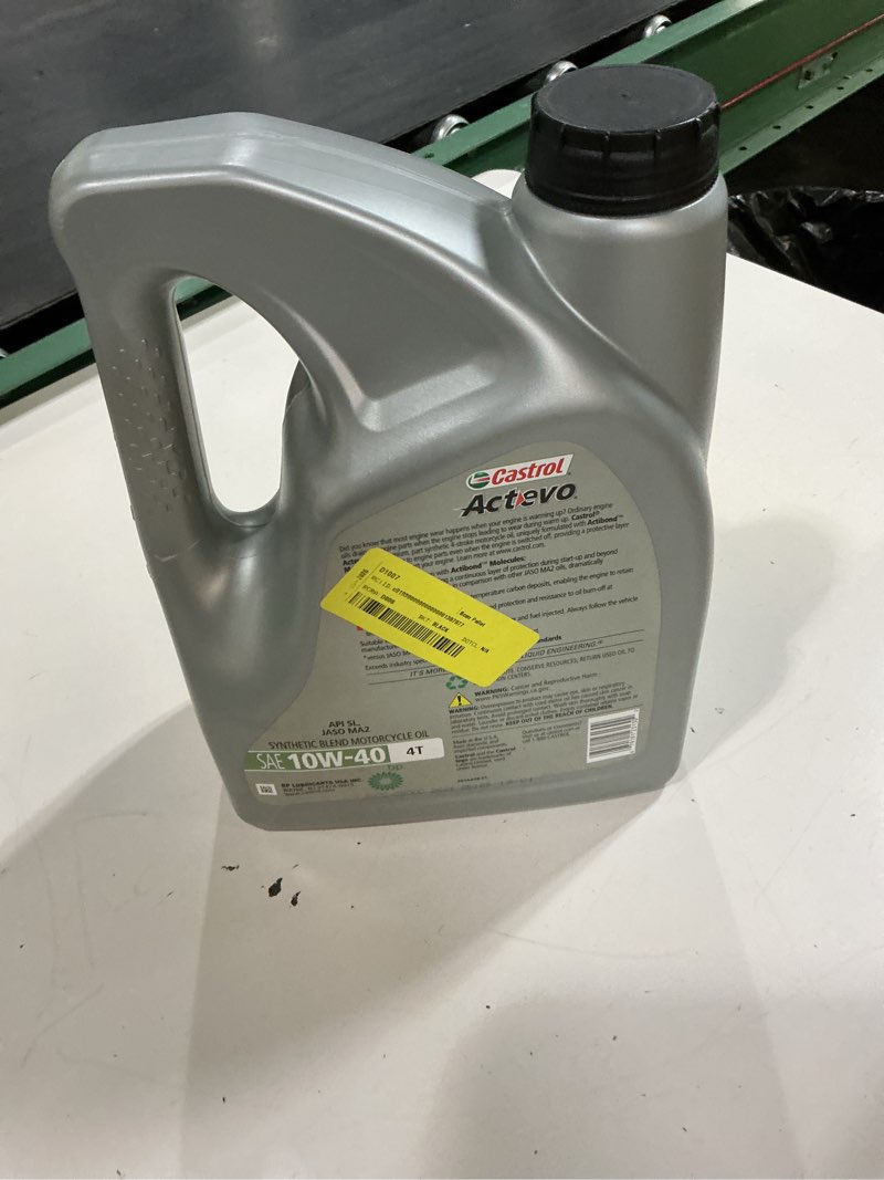 Condition photo showing Good Condition for castrol 03130 actevo x-tra 4t synthetic blend - 10w40-1gal.