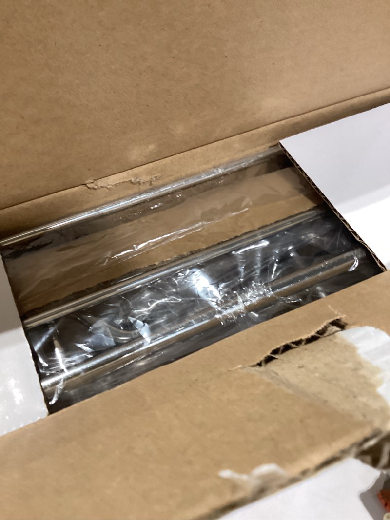 Condition photo showing New/Like New for holdn’ storage under sink organizers and storage - 2 tier slide out cabinet organizer with sliding drawers for inside cabinets- lifetime limited warranty 11" w x 18" d x 15”h, chrome
