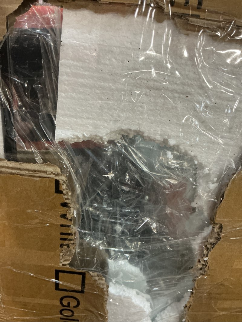 Condition photo showing As Is for Delma Arched Mirror Full Length,Standing Mirror Full Body,Large Floor with Stand for Wall Entryway Door Bedroom Bathroom Living Room Black Frame 56"L x 15"W