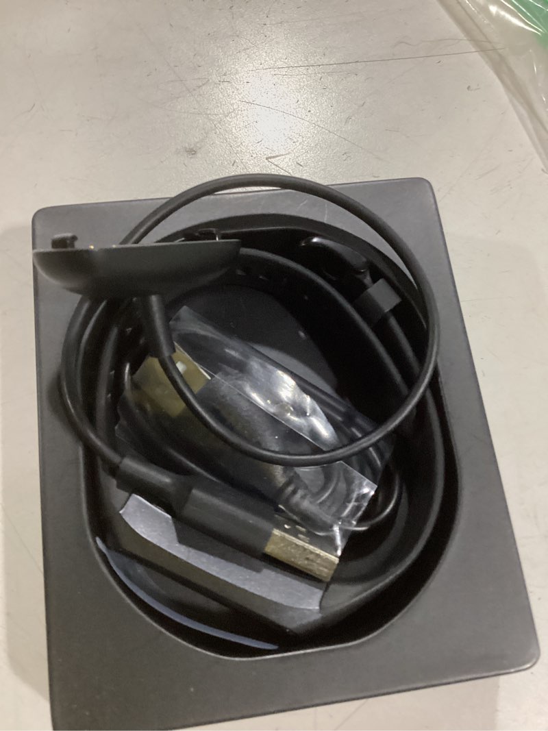 Condition photo showing New/Like New for Fitness Tracker with 24/7Heart Rate, Blood Pressure, Sleep Tracking, Calorie, Activity Tracker with 1.1" AMOLED Color Screen, Waterproof Step Tracker for Android iPhones Women Men Black