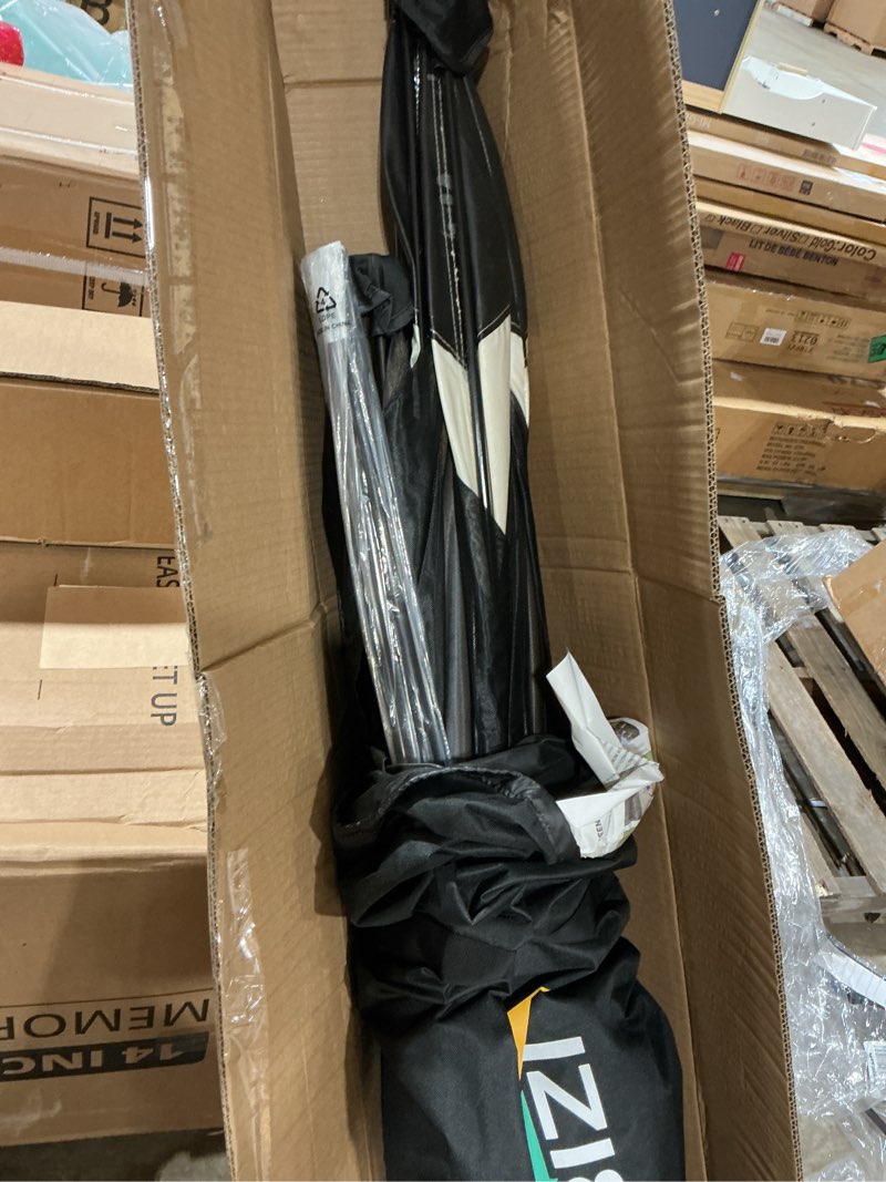 Condition photo showing Good Condition for COBIZI 10x10 FT Pop up Gazebo, Popup Canopy Tent,Screened in Gazebos with sidewalls,Waterproof Portable Outdoor Small Screen Tents Sun Shelter,carpas para Patio for Camping,Garden,Backyard,Brown Brown 10x10FT with 4 Sidewalls