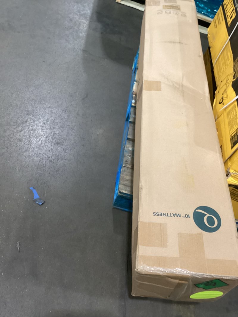 Condition photo showing New/Like New for ZINUS 10 Inch Queen Cooling Essential Memory Foam Mattress [NewVersion], Fiberglass Free, Medium Feel, Breathable Cooling Layers, Certified Safe Materials White Queen 10" Cooling (New Box)