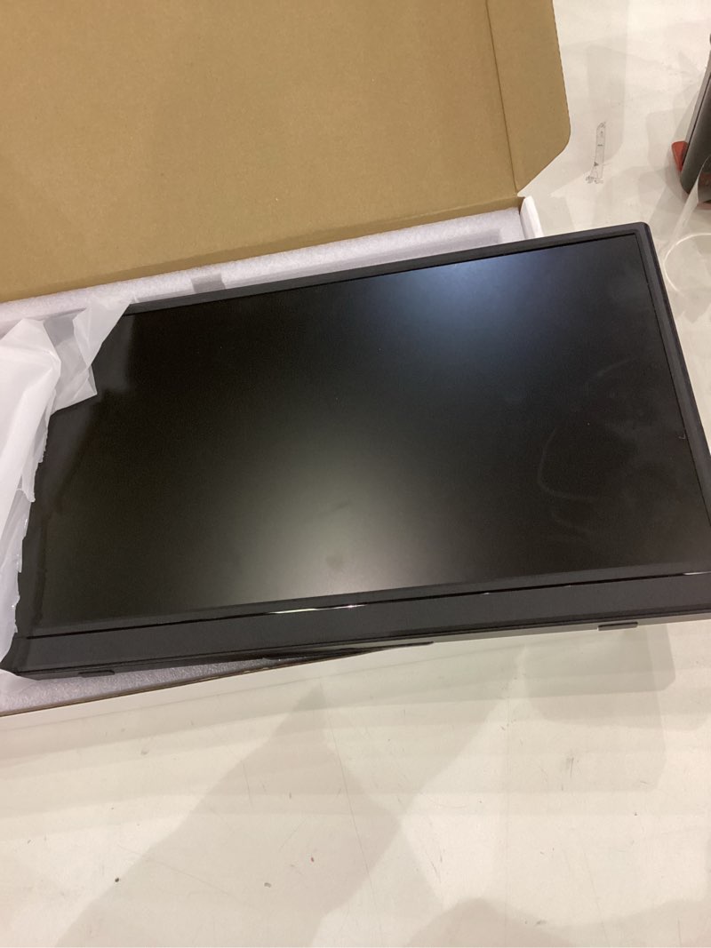 Condition photo showing Good Condition for KQC Portable Monitor 15.6" 1080P FHD IPS Display, Ultra-Slim USB-C HDMI Travel Monitor with Kickstand, Zero Bezel Screen Extender for Laptop, Mac, Phone, PS, Xbox, Switch Gaming