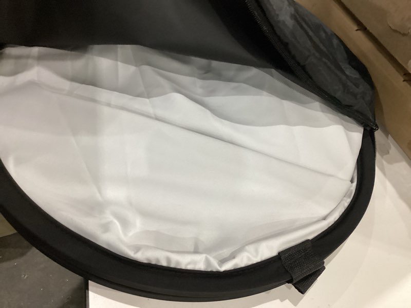 SEDGEWIN 3x5ft/1x1.5m White Black Photo Backdrop, Double-Sided Pop Up Photography Background with Ca