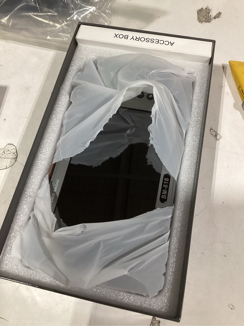 Condition photo showing Good Condition for 720P 7Inch Screen AM FM Movie Video Radio with Bluetooth Speaker, Rechargeable Digital Shortwave MP3 MP4 Player Radio, Support USB/Micro SD Card, Loud Speaker and Headphone Jack (NO TV) Grey