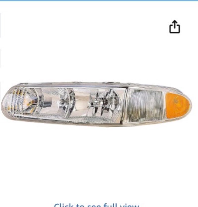Dorman 1590096 Driver Side Headlight Assembly Compatible with Select Buick Models