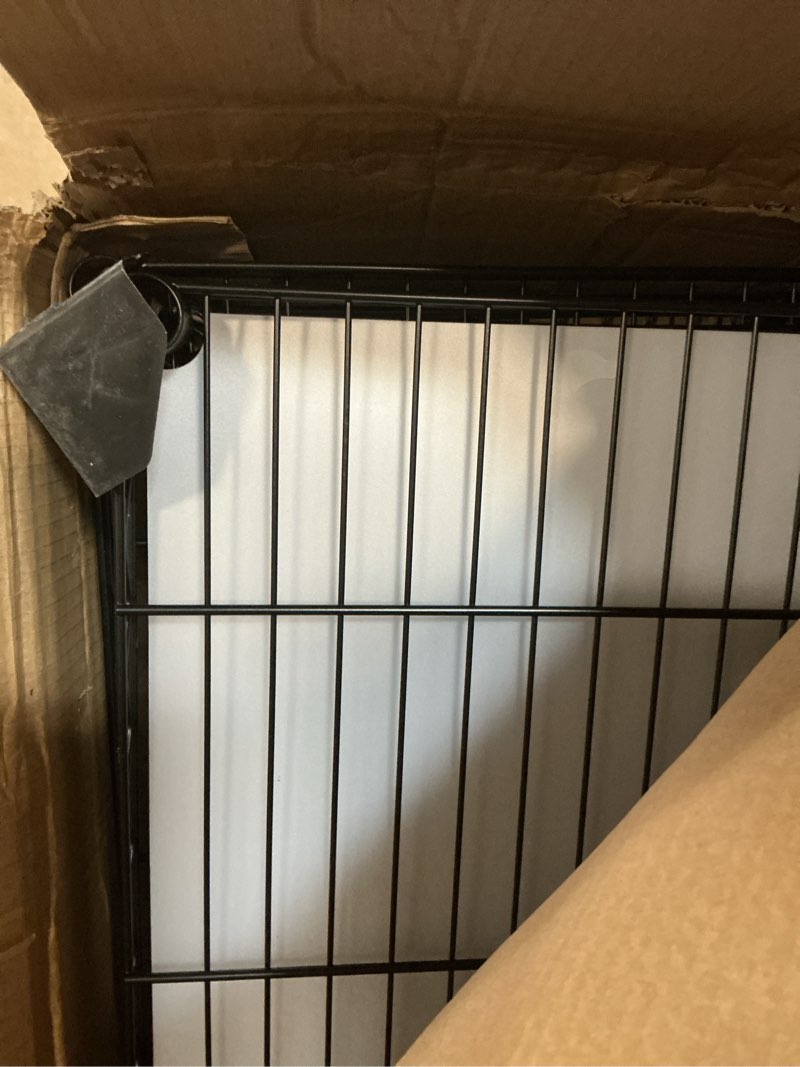 Condition photo showing As Is for Bstrip DIY Plant Shelf with Grow Light, Grow Light Shelf with Adjustable Rack and Wheels, Plant Stand, 8-Pack 192W T8 Full Spectrum Lamps, ideal for Seed Starting, Seed Tray, 29.5"L x 13.8"W x70.9"H DIY Grow Light Shelf