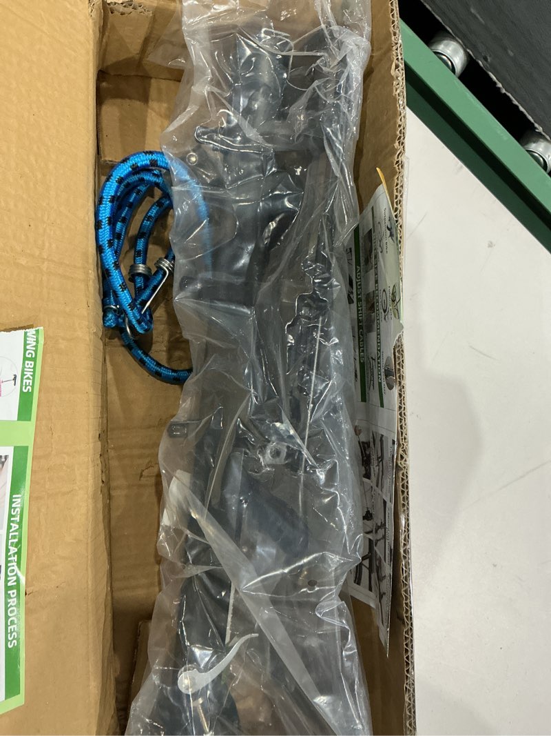 Condition photo showing Good Condition for rockbros rear bike rack quick release bike cargo rack luggage bike rack rear mountain bike rack all black