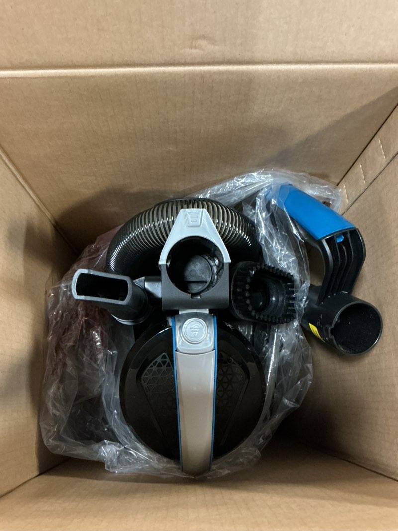 Condition photo showing Good Condition for eureka airspeed ultra-lightweight compact bagless upright vacuum cleaner, replacement filter, blue