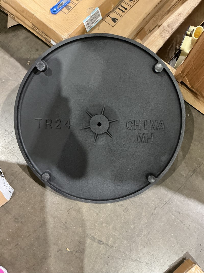 Condition photo showing Good Condition for flash furniture xu-tr24-base-gg 24" round restaurant table base **base only**