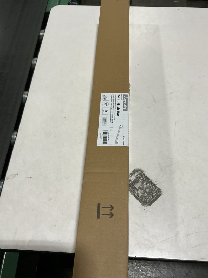 Joyrain Stainless Steel Square Grab Bar - ADA Compliant 500lb Weight Limit, 16/24/32 Inch Bathroom S