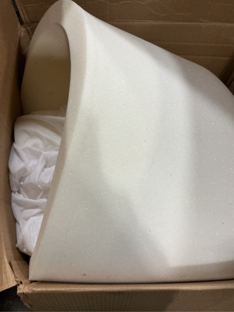 Condition photo showing As Is for Mattress topper 2in