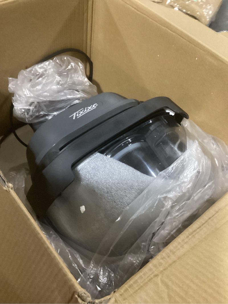 Condition photo showing Good Condition for 5-in-1 Portable Glass Air Fryer, 4QT & 6-Cup Glass Containers with Lids, Silicone Mat, 1500W Small Air Fryer, 90% Less Oil, Dishwasher/Freezer Safe for Single Servings, Family Meals