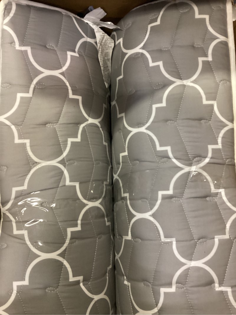 Condition photo showing New/Like New for 6th generation japanese floor futon mattress - extra-thick 9-layer modern futon with 100% high-density foam, portable floor mattress sleeping pad for adults, guest room, dormitory, twin size (39\"x80\") grey twin(39\"x80\") 2 pcs