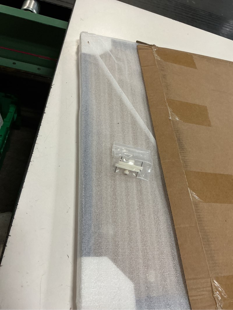 Condition photo showing Good Condition for wyooxoo 18x24 poster frame dark blue solid wood picture frames display pictures 16x20 with mat or 18x24 without mat colorful frame for horizontal vertical wall mounting dark blue 18" x 24" ( 1 pack )