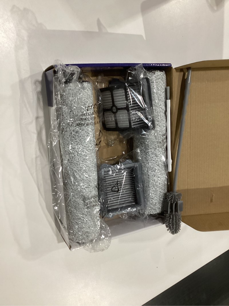 Condition photo showing New/Like New for Ifloor3 Roller Brush Replacement for Tineco iFloor 3 and Floor One S3 Cordless Wet Dry Vacuum Cleaner, 2 Brush Roller, 2 HEPA Filters 2+2+1