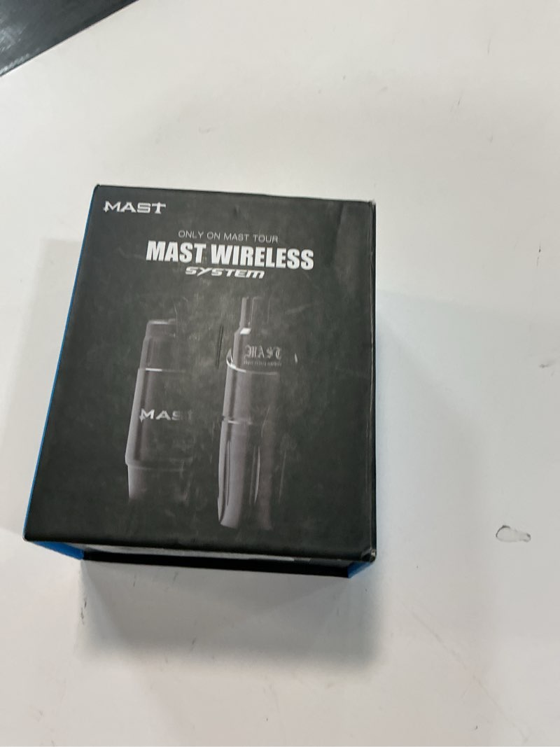 Condition photo showing New/Like New for mast tour rotary pen machine with mast wireless tattoo battery power kit supply red tour-r