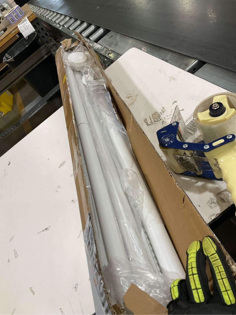 Condition photo showing As Is for tension curtain rod