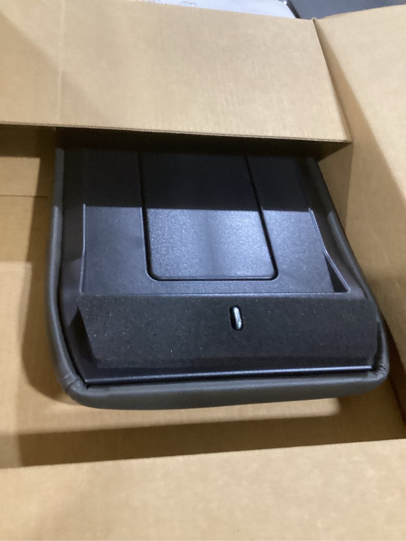 Condition photo showing Good Condition for scitoo center console lid replacement kit for 1999-2007 for chevy silverado, avalanche, suburban, for gmc sierra, yukon - center console cover oem 19127364, 19127365, 19127366 dark grey