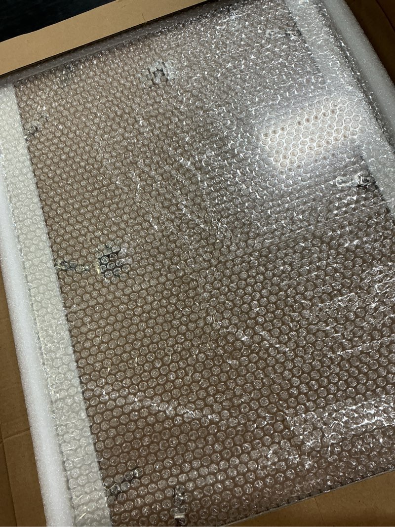 Condition photo showing New/Like New for 11x17 picture frame with real glass set of 2-vintage frames - antique style frames for wall - ornate frame for rustic white office or home decor display family friends wedding gift