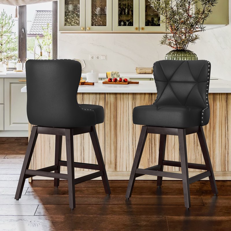 arabele swivel 26'' counter stool