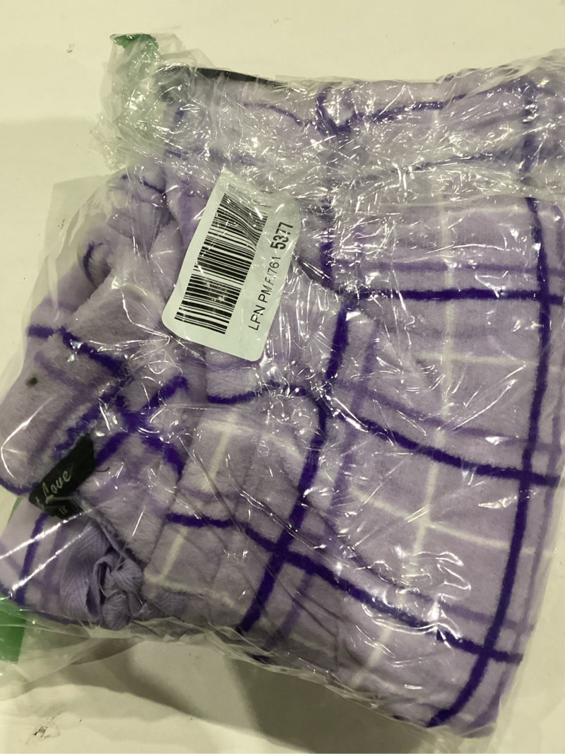 Condition photo showing Good Condition for just love women's plush pajama pants