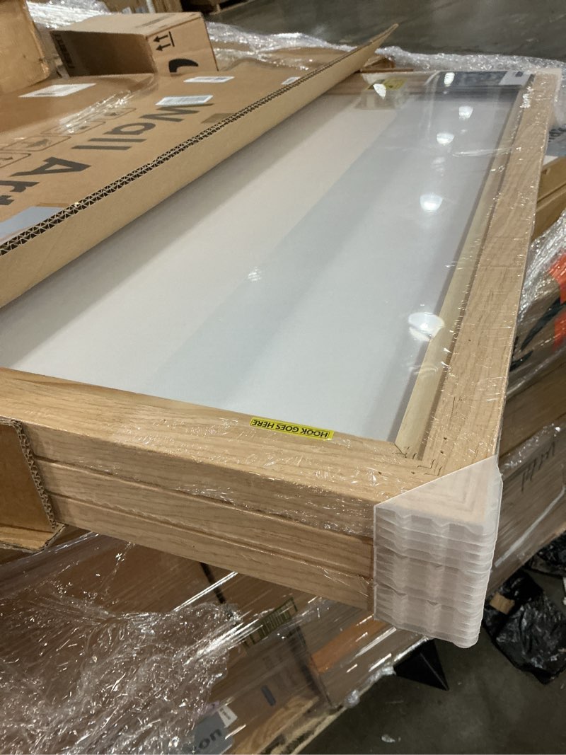 Condition photo showing New/Like New for Large Framed Sage Green Abstract Landscape Wall Art for Living Room, 3 Piece Modern Canvas Prints Pa