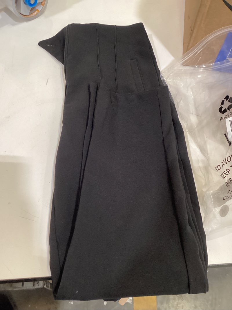Condition photo showing Good Condition for kubsid womens straight leg pants 2026 high waisted stretchy business casual work pants dress office trousers with pockets black medium