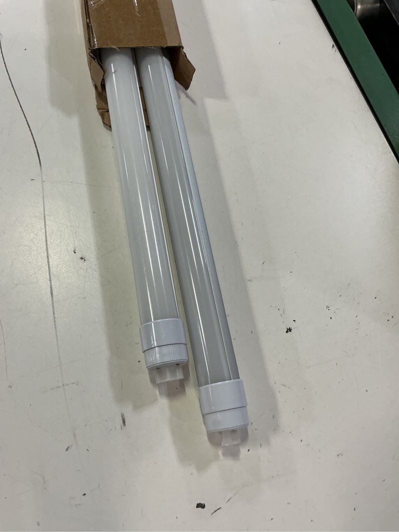 Condition photo showing Good Condition for wyzm 2pcs f15t8 led tube light,120v,7w,18" length,5000k daylight white,rotatable end caps,frosted cover,18 inch tube light, f15t8 led replacement for bulb. 2 pack-120v