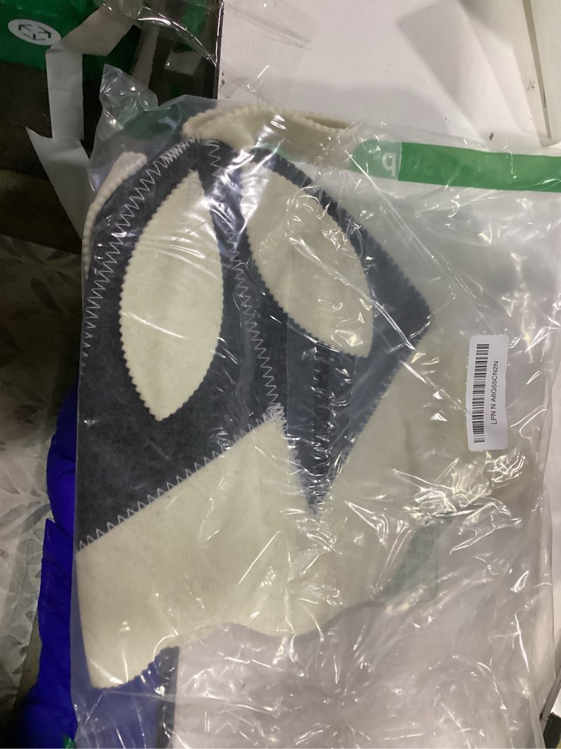 Condition photo showing As Is for JaGely Sauna Hat for Men Women Wool Sauna Hat Vaporarium Cap Natural Felt Russian Banya Cap Protects from Overheating and Hair Damage for Banya, Steam Room, Bath Winter Accessories