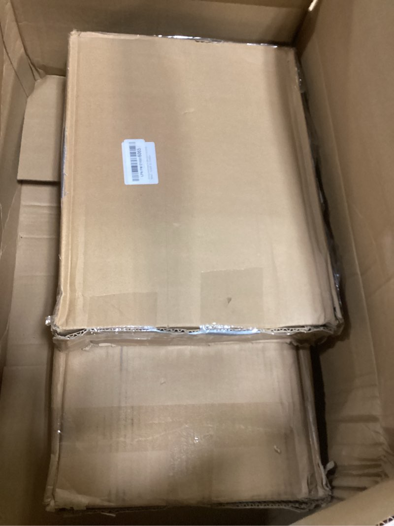 Condition photo showing As Is for 2-Pack Wood Plant Stands Indoor, 16.7" Tall Plant Stand Outdoor Mid-Century Plant Stool, Single Plant Table Modern Small Round Side/End Table for Living Room, Balcony, Office(White) White Tray with Wood Color Legs