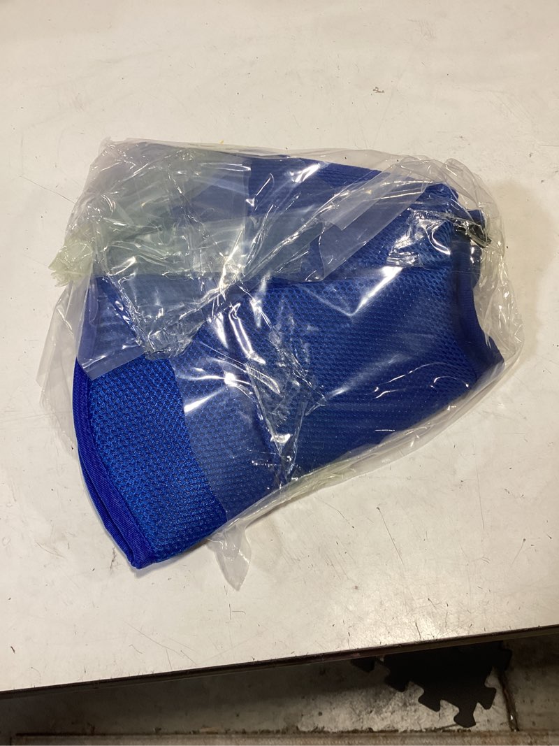 Condition photo showing New/Like New for dog cone - soft cone for dogs to stop licking, pet e-collar alternative after surgery, adjustable pet recovery collar for wound healing, blue large large blue