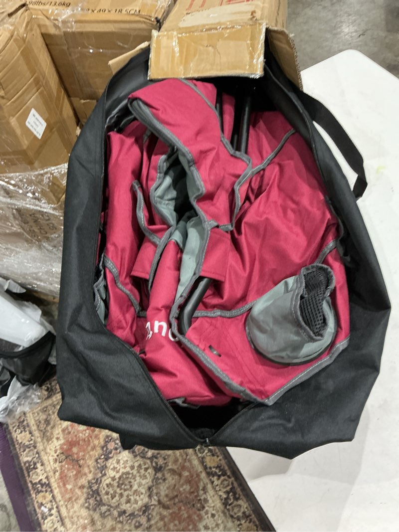 Condition photo showing Good Condition for youtanic heated camping chair, oversized padded lawn chair with 3 heat levels, side pockets, and cup holder, foldable heated camping chai