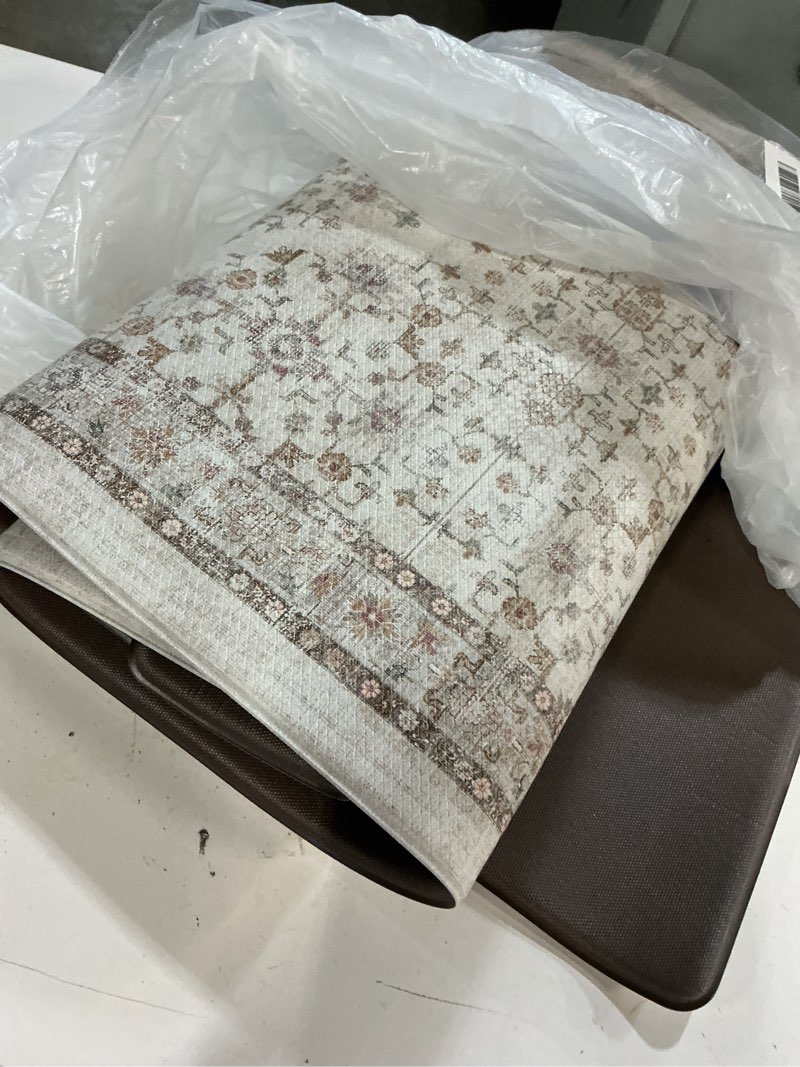 Condition photo showing Good Condition for dexi kitchen floor mats cushioned anti fatigue, 23x86 long wide standing comfort runner rug, waterproof rubber memory foam padded for front sink laundry, beige/ivory 86"l x 23"w x 0.4"th beige/ivory