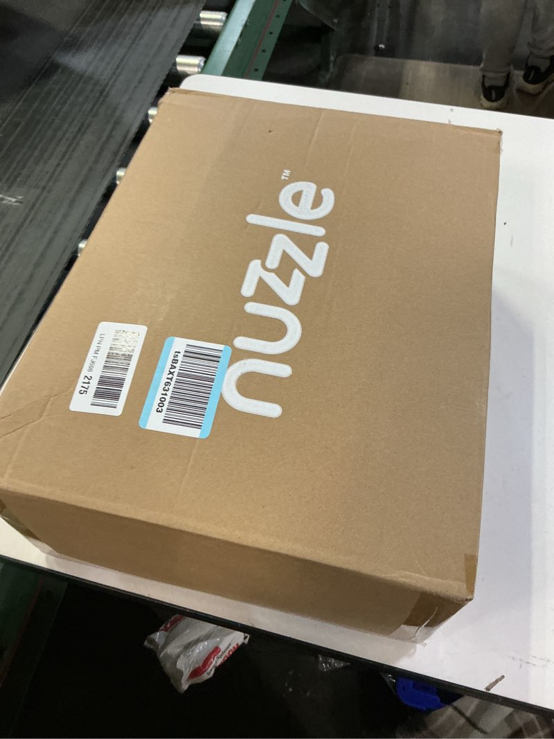 Condition photo showing New/Like New for Nuzzle Cooling Adjustable Pillows Queen Size Set of 2 for Side Sleepers, Luxury Bed Pillows Hotel Collection - Best Adjust Height Soft Firm Pillows for Back, Stomach and Side Sleepers