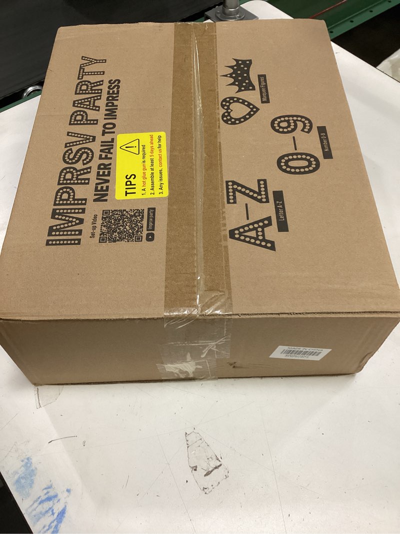 Condition photo showing New/Like New for Marquee Numbers 4 Feet Tall: Large Light Up Numbers for Party 10th 50th 2026 Cardboard Foam Board Stand Sign Backdrop Anniversary Party Decor 0 White_Number 0