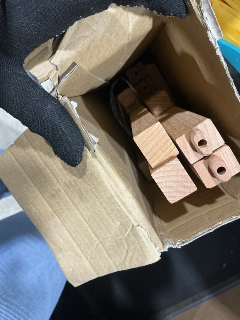 Condition photo showing Good Condition for MEEDEN Folding Art Print Rack - Beechwood Art Storage Rack - Artist Storage and Display Rack for Canvas Art Prints Panels Posters Art Gallery Shows Small