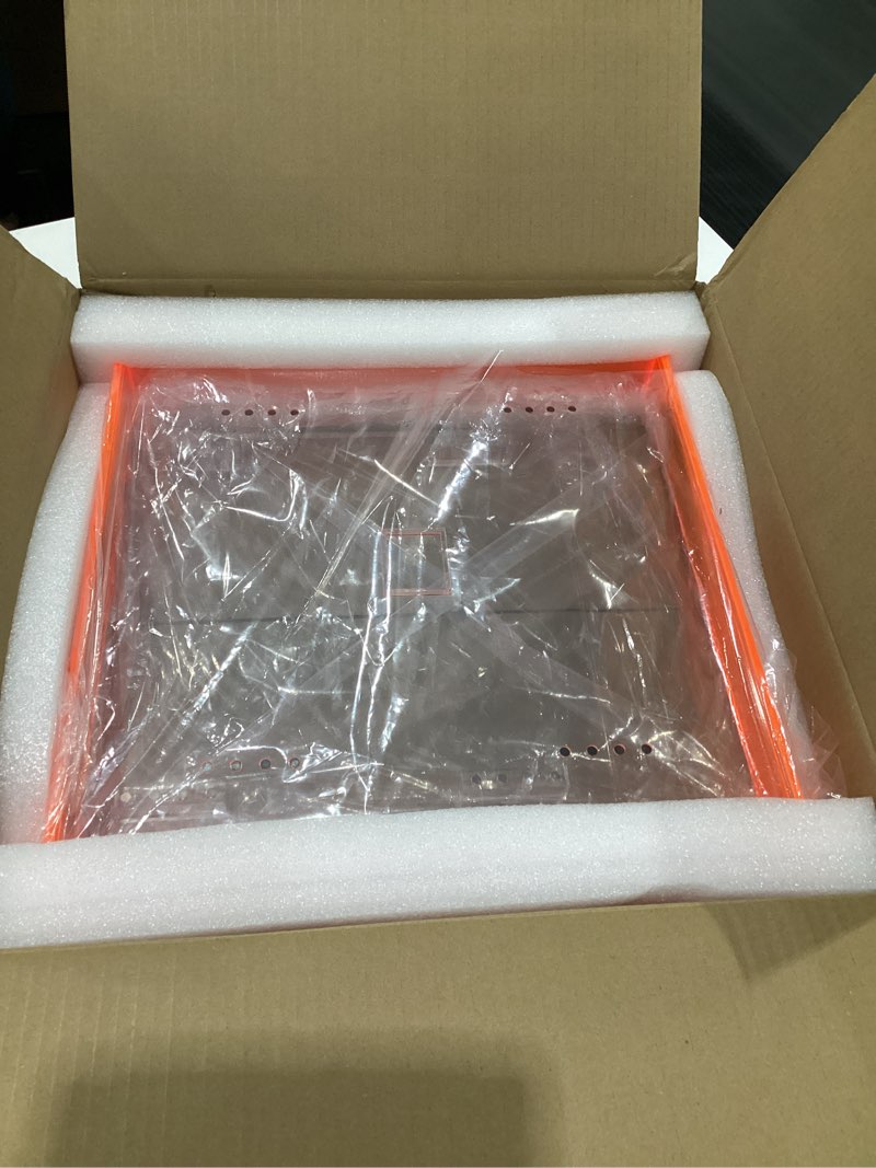 Condition photo showing Good Condition for Acrylic 12x12 Picture Frame Neon Floating 12 x 12 Photo Frame for Wall Mount and Tabletop Decorative in Gallery Home Office, Iridescent Raibow 12X12 INCH Rainbow, SIMILAR TO STOCK PHOTOS